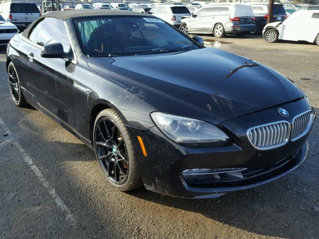 WBALZ3C59CDL71910 - 2012 BMW 650 I BLACK photo 1