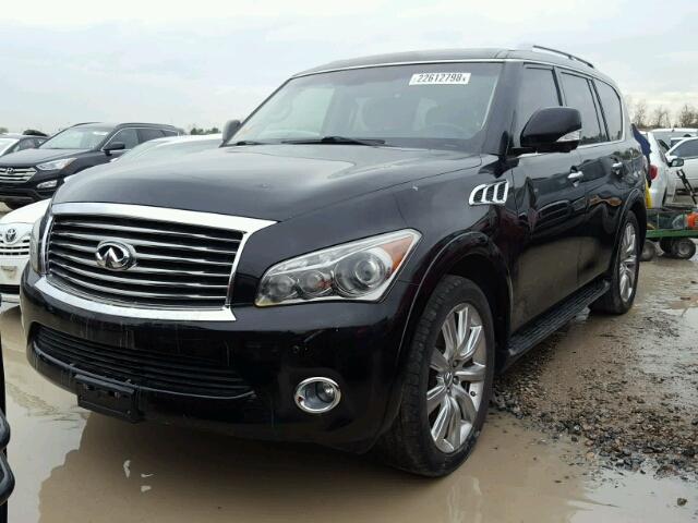 JN8AZ2NFXB9502763 - 2011 INFINITI QX56 BLACK photo 2