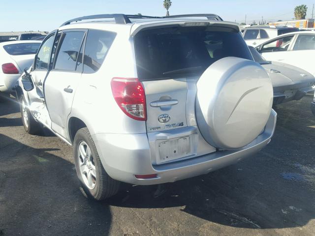 JTMZD33V176026084 - 2007 TOYOTA RAV4 SILVER photo 3