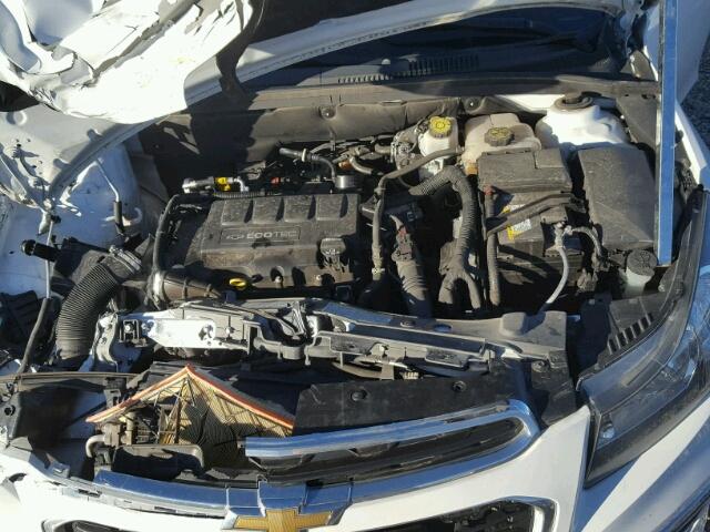 1G1PG5SB8F7155345 - 2015 CHEVROLET CRUZE LTZ WHITE photo 7