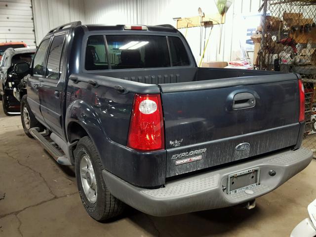 1FMZU67E51UB36761 - 2001 FORD EXPLORER S BLUE photo 3