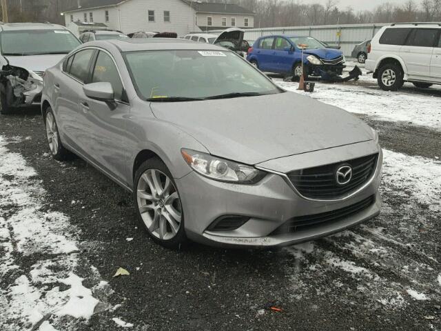 JM1GJ1V68F1163707 - 2015 MAZDA 6 TOURING GRAY photo 1