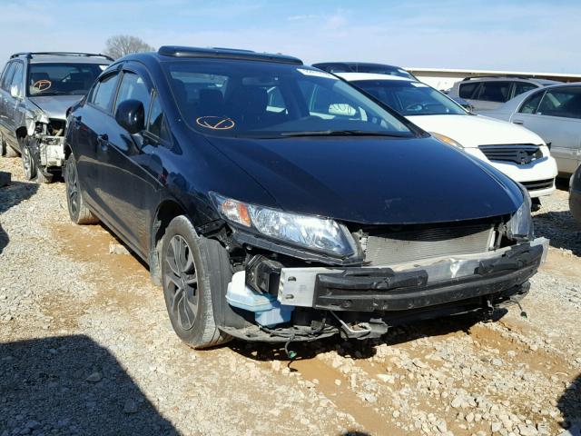 19XFB2F93DE065752 - 2013 HONDA CIVIC EXL 黑色 照片 1