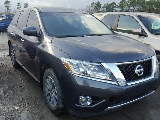 5N1AR2MN0EC732951 - 2014 NISSAN PATHFINDER GRAY photo 1