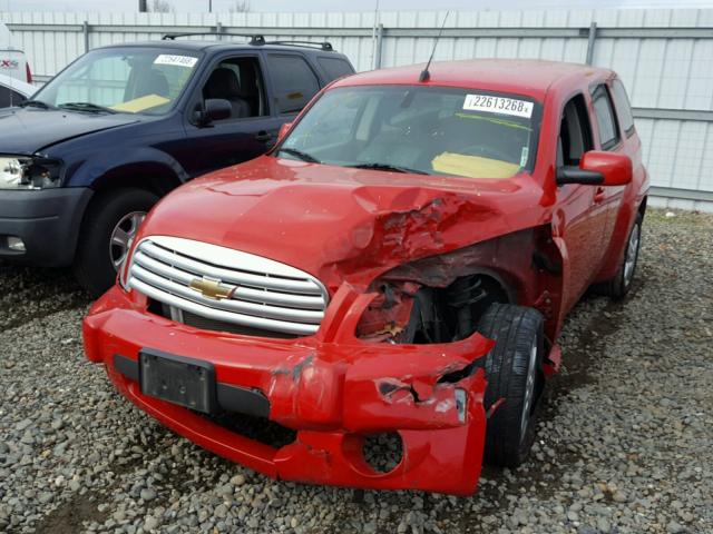 3GNBABFWXBS596802 - 2011 CHEVROLET HHR LT RED photo 2