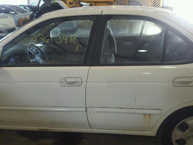 3N1CB51D65L478765 - 2005 NISSAN SENTRA 1.8 WHITE photo 9