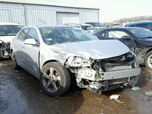 1G1ZC5E04CF242417 - 2012 CHEVROLET MALIBU 1LT SILVER photo 1