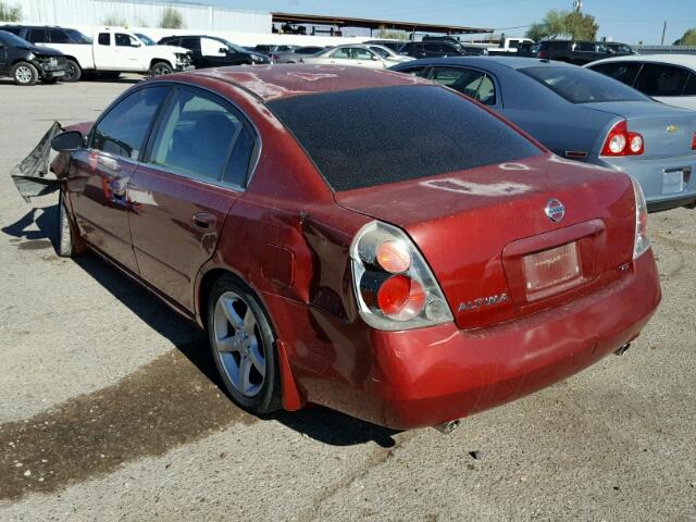 1N4BL11D86N305383 - 2006 NISSAN ALTIMA SE RED photo 3