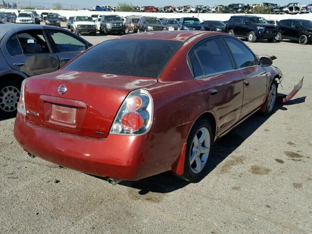 1N4BL11D86N305383 - 2006 NISSAN ALTIMA SE RED photo 4