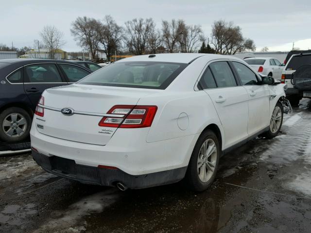 1FAHP2E82DG116506 - 2013 FORD TAURUS SEL WHITE photo 4