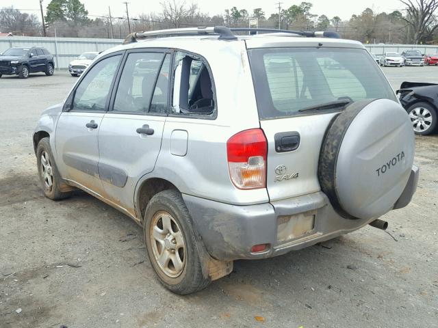 JTEGH20V230113172 - 2003 TOYOTA RAV4 SILVER photo 3