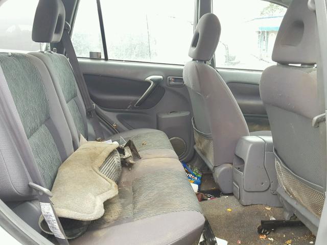 JTEGH20V230113172 - 2003 TOYOTA RAV4 SILVER photo 6