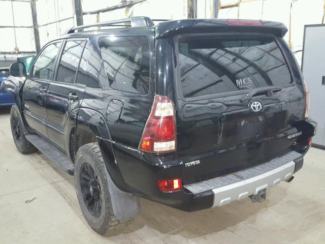 JTEBU14R840028500 - 2004 TOYOTA 4RUNNER SR BLACK photo 3