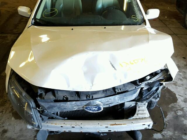 3FAHP0JG7CR126070 - 2012 FORD FUSION SEL WHITE photo 7