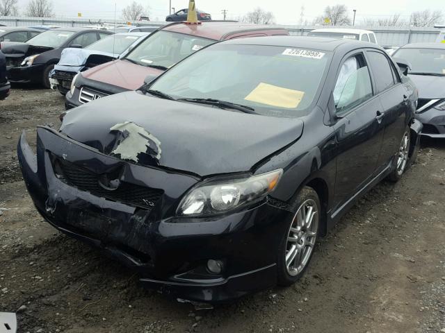 1NXBE40E09Z049620 - 2009 TOYOTA COROLLA XR 黑色 照片 2