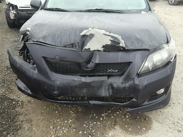 1NXBE40E09Z049620 - 2009 TOYOTA COROLLA XR 黑色 照片 7