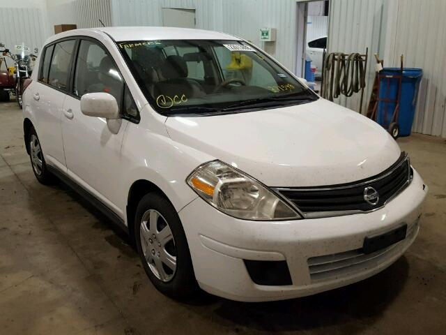 3N1BC13E87L371548 - 2007 NISSAN VERSA S WHITE photo 1