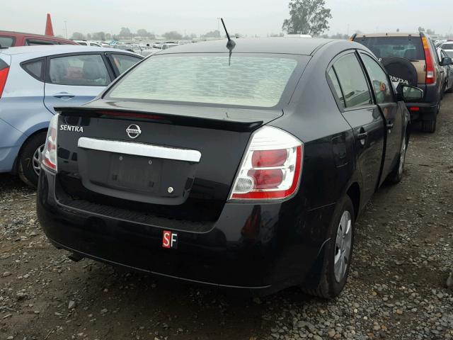 3N1AB6AP7CL658809 - 2012 NISSAN SENTRA 2.0 BLACK photo 4