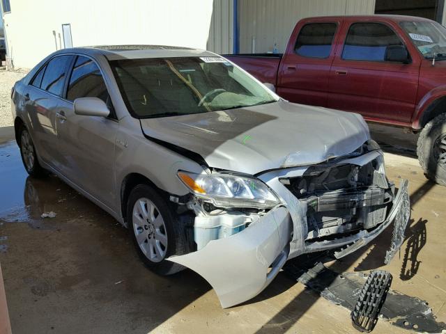 4T1BB46K09U062843 - 2009 TOYOTA CAMRY HYBR SILVER photo 1