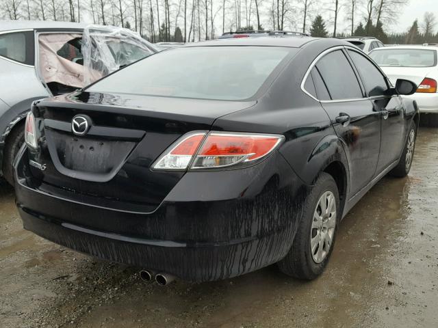 1YVHZ8BH3A5M58107 - 2010 MAZDA 6 I BLACK photo 4