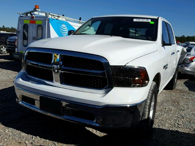 1C6RR7LT3HS724784 - 2017 RAM 1500 SLT WHITE photo 2