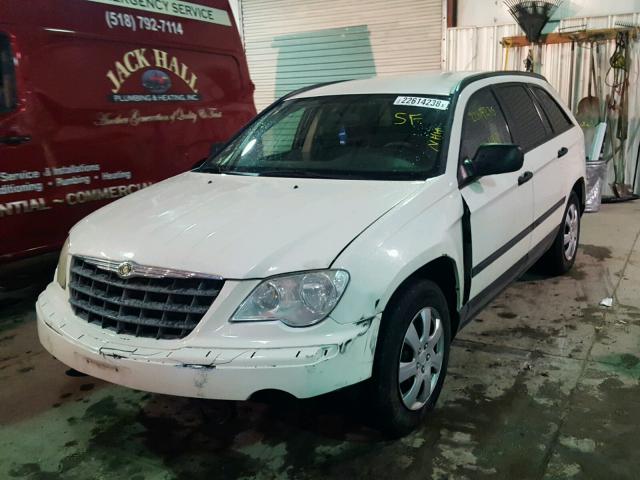 2A8GM48L18R647767 - 2008 CHRYSLER PACIFICA L WHITE photo 2