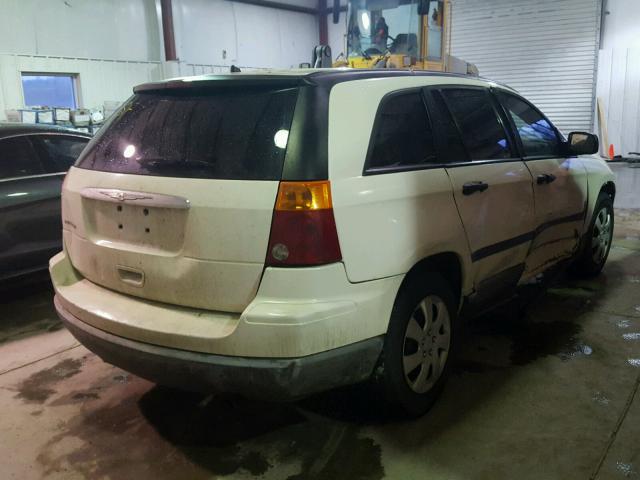 2A8GM48L18R647767 - 2008 CHRYSLER PACIFICA L WHITE photo 4