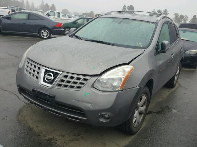 JN8AS58V98W410773 - 2008 NISSAN ROGUE S SILVER photo 2