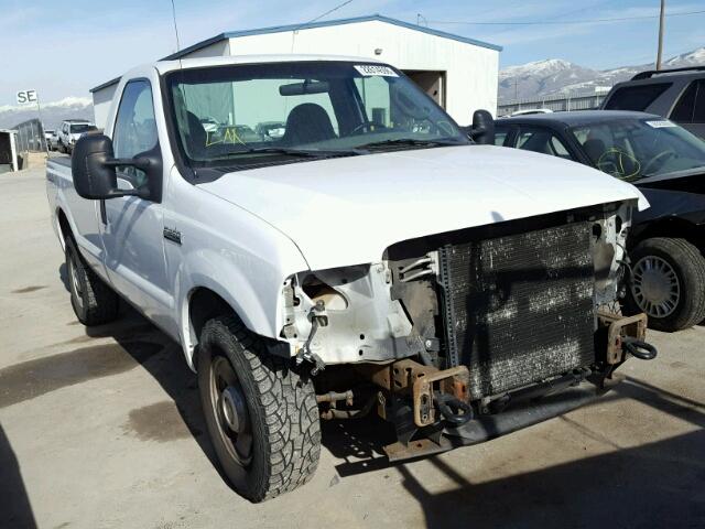 1FDNF20516EB62528 - 2006 FORD F250 SUPER WHITE photo 1