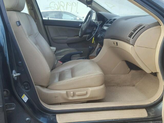 1HGCM66535A040504 - 2005 HONDA ACCORD EX CHARCOAL photo 5