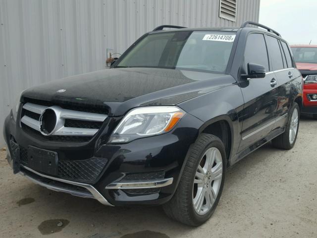 WDCGG5HB4FG376918 - 2015 MERCEDES-BENZ GLK 350 BLACK photo 2