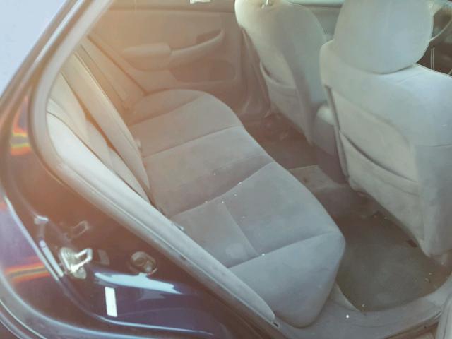 1HGCM56367A182311 - 2007 HONDA ACCORD SE BLUE photo 6