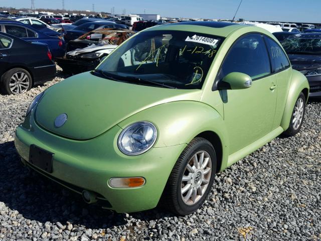 3VWCK31C75M401757 - 2005 VOLKSWAGEN NEW BEETLE 绿色 照片 2