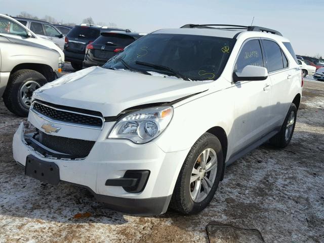 2GNALDEC0B1293189 - 2011 CHEVROLET EQUINOX LT WHITE photo 2