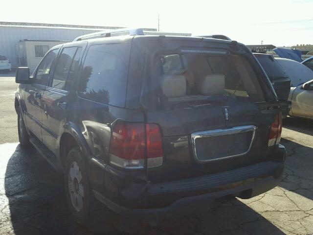 5LMEU68H55ZJ14997 - 2005 LINCOLN AVIATOR 黑色 照片 3
