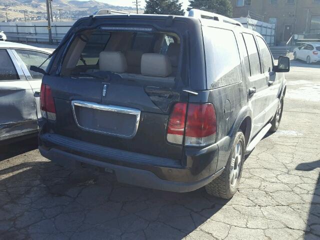 5LMEU68H55ZJ14997 - 2005 LINCOLN AVIATOR 黑色 照片 4