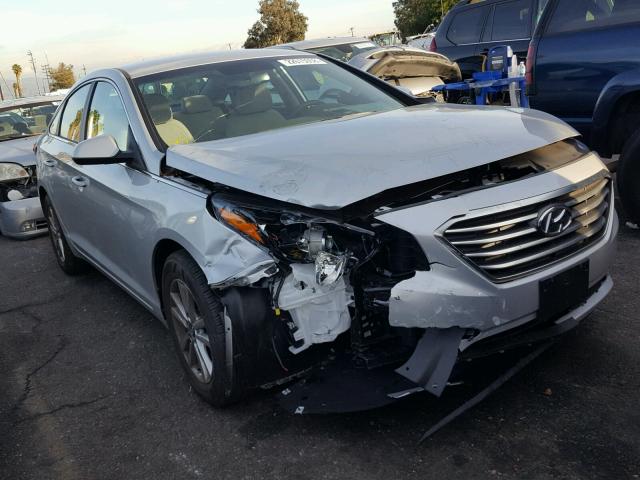 5NPE24AF4HH527435 - 2017 HYUNDAI SONATA SE SILVER photo 1