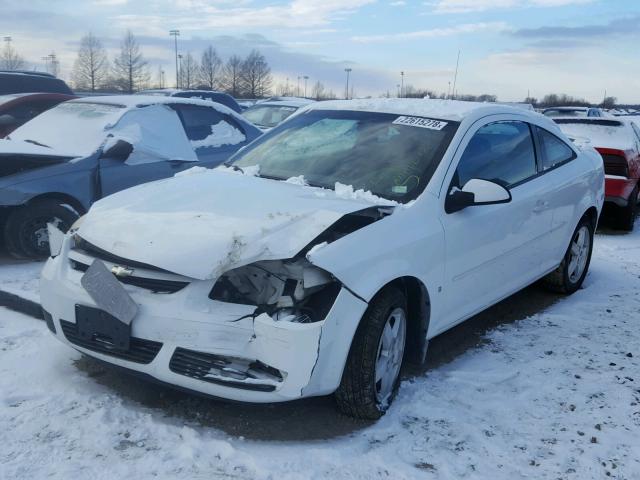 1G1AL15F767621405 - 2006 CHEVROLET COBALT LT WHITE photo 2