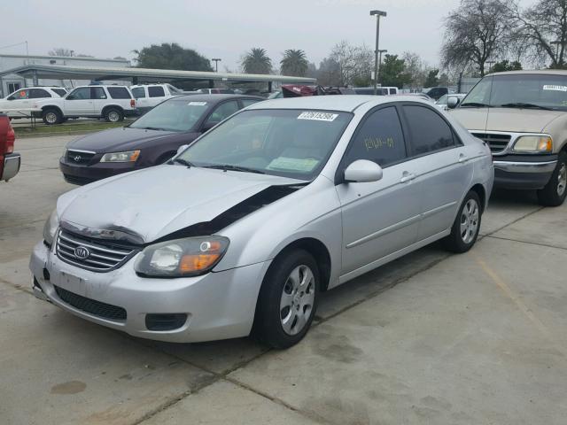 KNAFE222095640261 - 2009 KIA SPECTRA EX SILVER photo 2