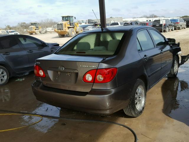 1NXBR32E07Z899580 - 2007 TOYOTA COROLLA CE GRAY photo 4