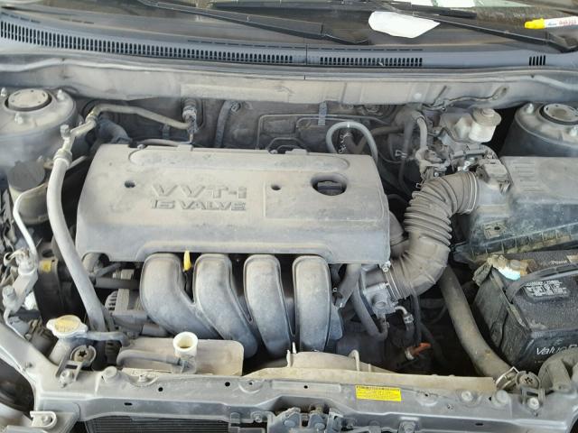 1NXBR32E07Z899580 - 2007 TOYOTA COROLLA CE GRAY photo 7