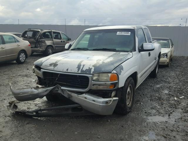 2GTEC19V811123519 - 2001 GMC NEW SIERRA WHITE photo 2