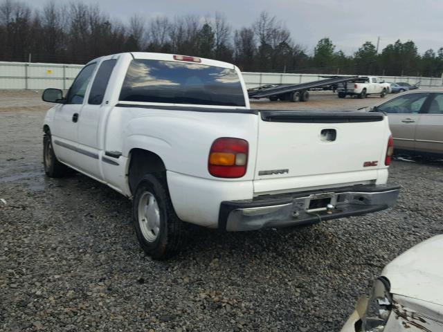 2GTEC19V811123519 - 2001 GMC NEW SIERRA WHITE photo 3