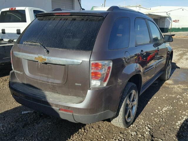 2CNDL73F176048735 - 2007 CHEVROLET EQUINOX LT BLACK photo 4