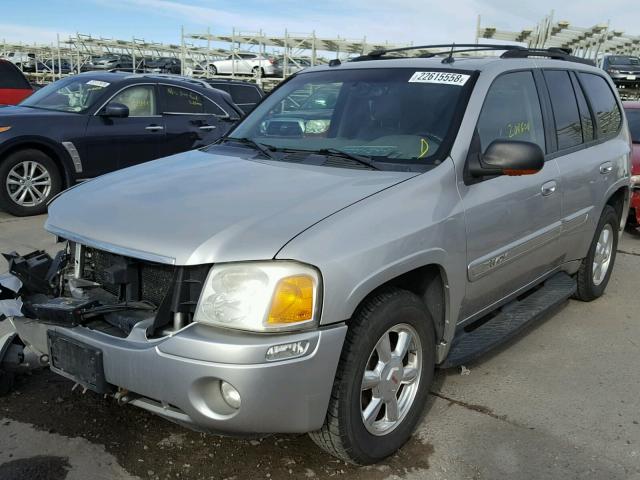 1GKDT13S842391246 - 2004 GMC ENVOY SILVER photo 2