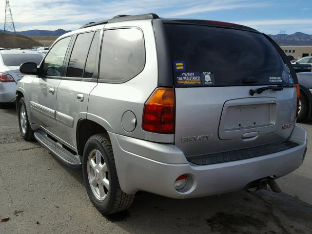 1GKDT13S842391246 - 2004 GMC ENVOY SILVER photo 3