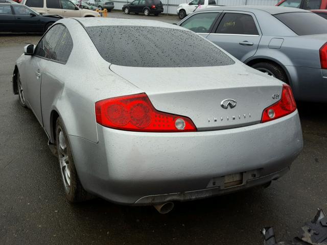 JNKCV54E45M412163 - 2005 INFINITI G35 GRAY photo 3