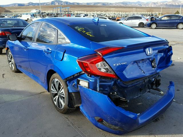 19XFC1F73GE019882 - 2016 HONDA CIVIC EXL 蓝色 照片 3
