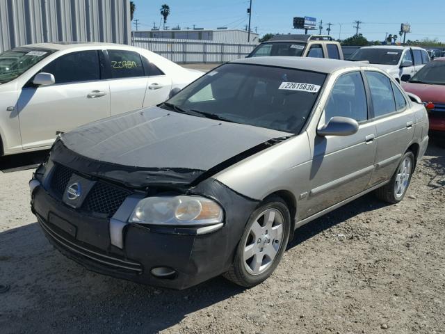 3N1CB51D66L509451 - 2006 NISSAN SENTRA 1.8 CHARCOAL photo 2