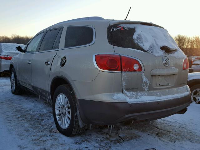 5GAKRCED0CJ323119 - 2012 BUICK ENCLAVE BEIGE photo 3